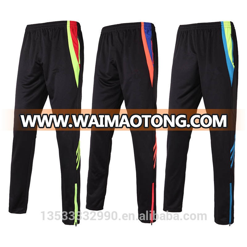 Jogger Pants Football Training 2016 Soccer Pants Active Jogging Trousers Sport Running Track GYM clothing Men's Sweat