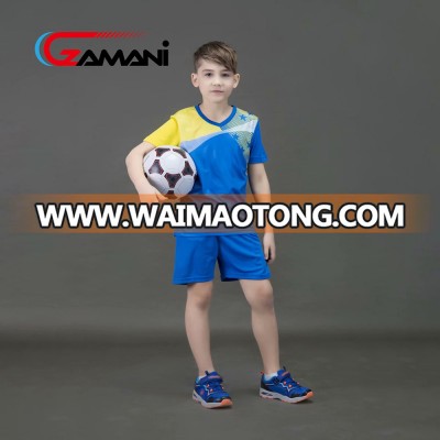 Sublimation printed custom wholesale club football jerseys kids soccer jersey