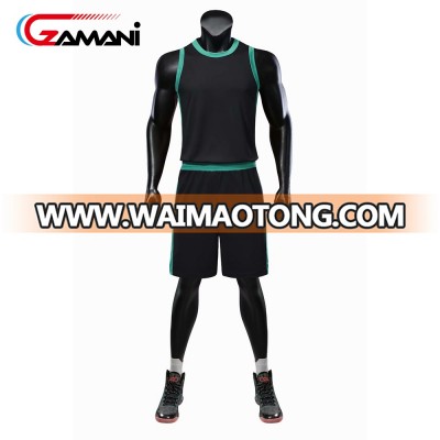 Wholesale digital print basketball uniforms blank basketball jersey costume