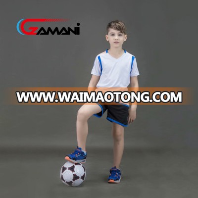 Wholesale thai quality Sublimation printing jersey soccer kids football shirts