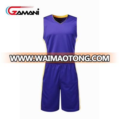 OEM 100% Polyester Sports Wear team jersey red cheap basketball uniforms